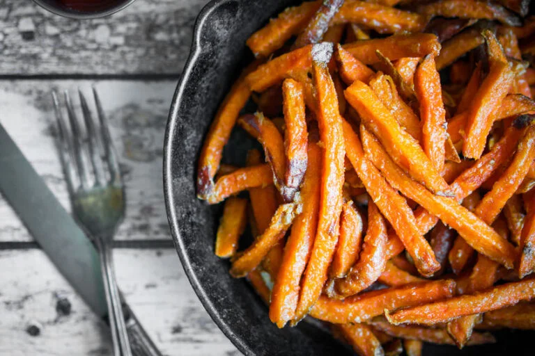 Frites de patates douces