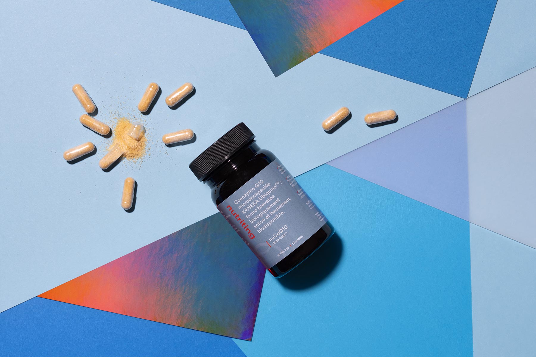 Ubiquinol microencapsulée Coenzyme Q10 brevetée nuCoQ10