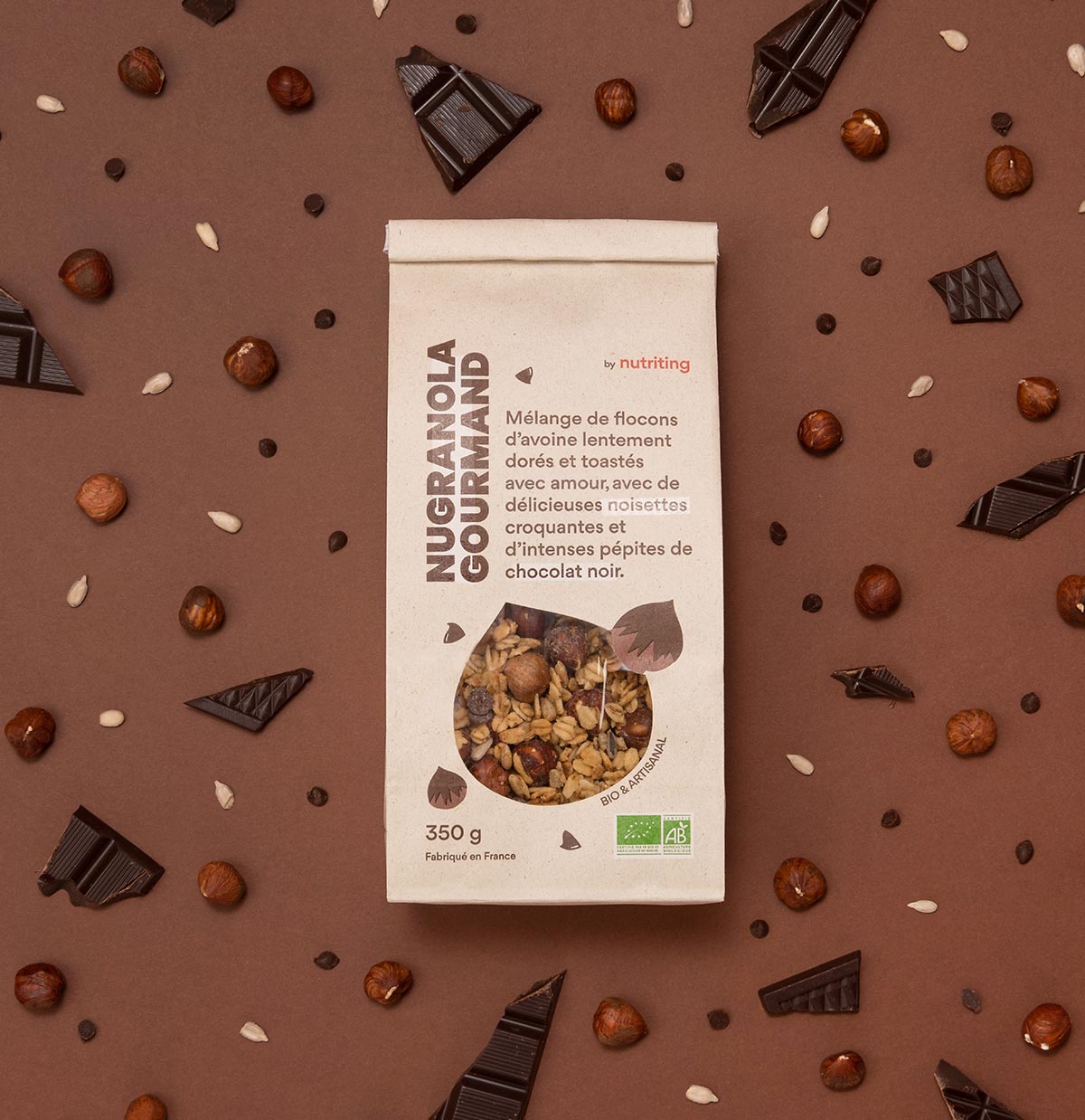 Granola Noisettes & Chocolat Noir