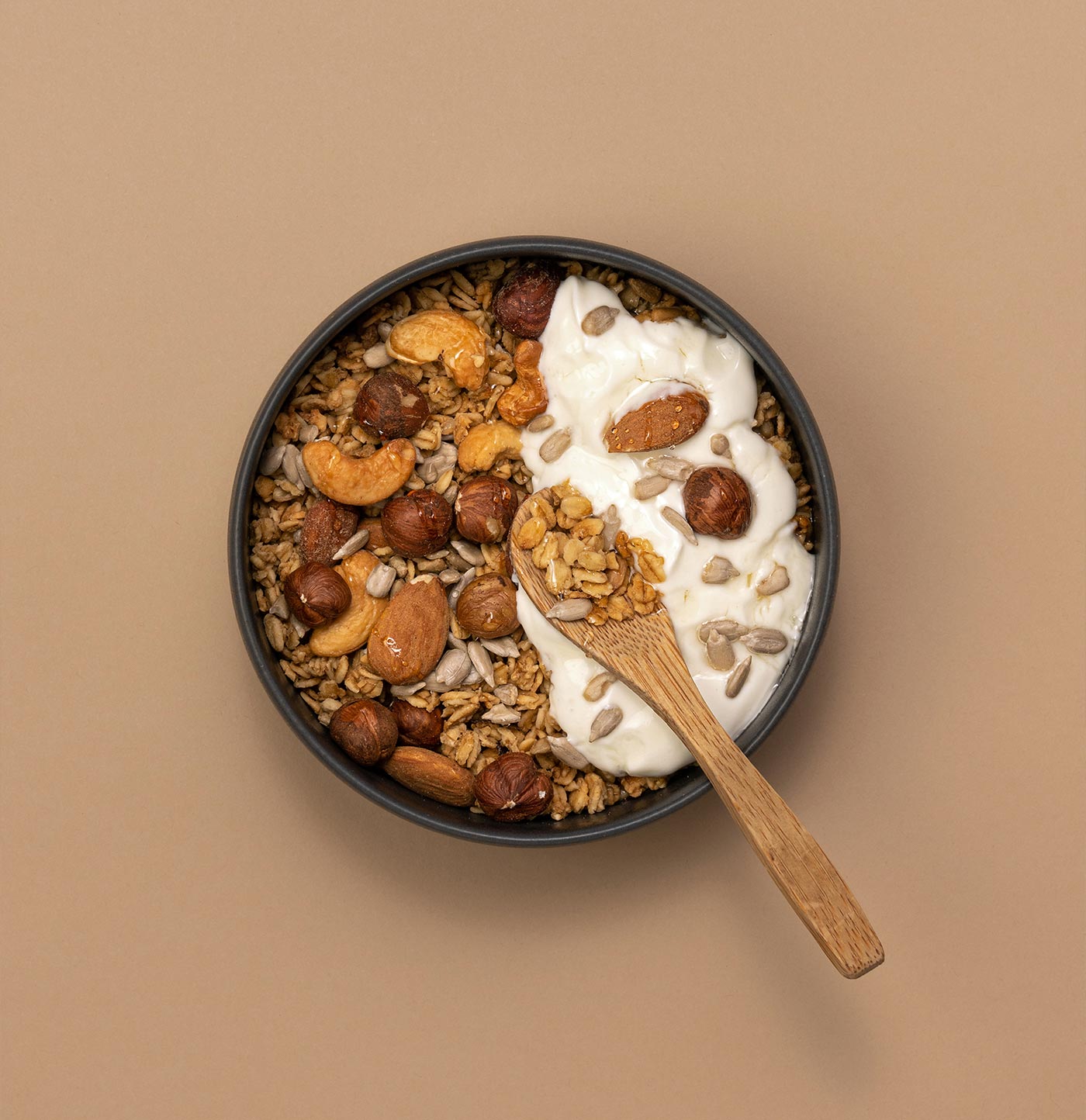 Granola Fruits secs Noisettes, Amandes & Noix de cajou